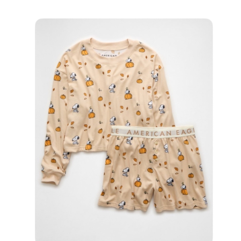 Fall American eagle Pajamas cake batter snoopy 2024 edition
